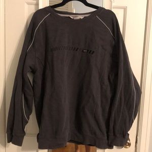 grey vintage nike pullover